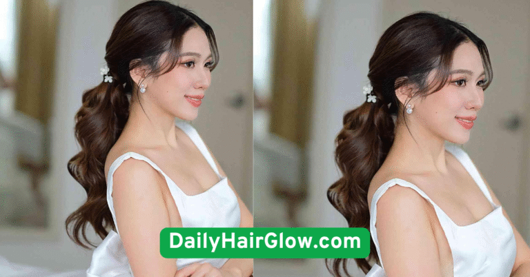 Sleek Low Ponytail