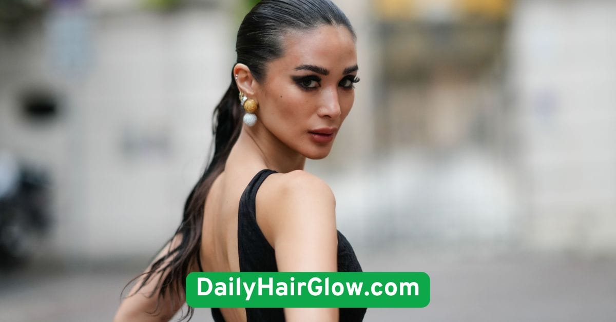 Sleek Low Ponytail