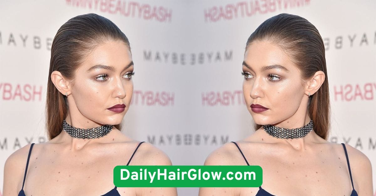  The Slicked-Back Wet Look