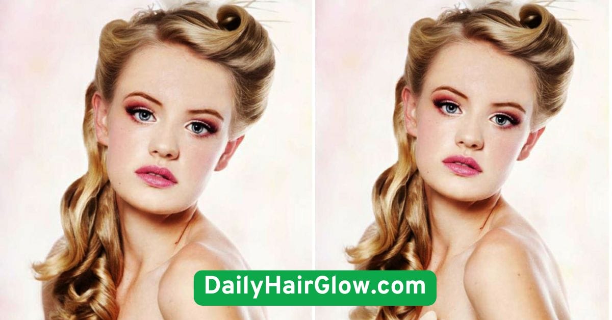 Rolled Bangs or Front Twist