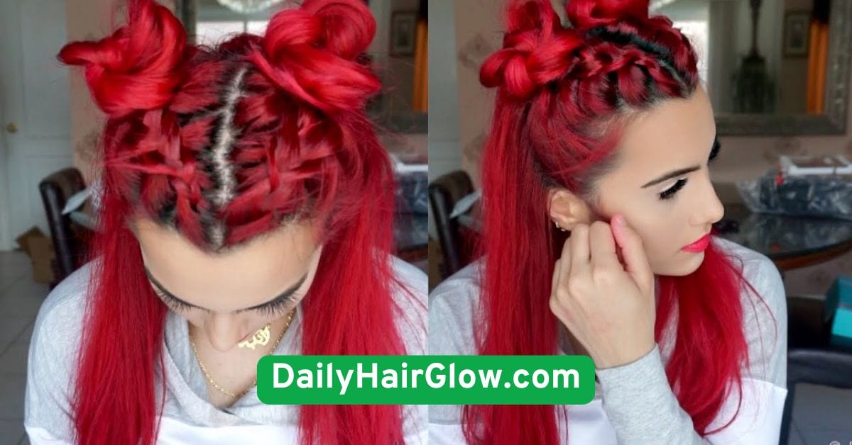 The Half-Up Top Knot