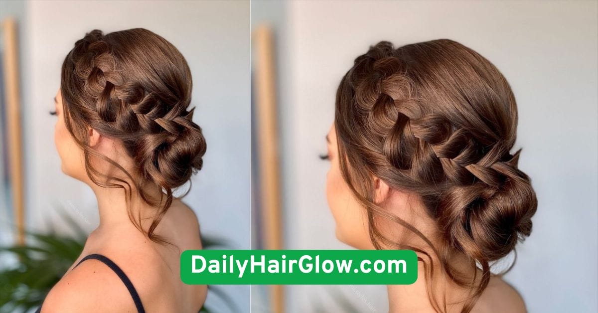 Braided Low Bun