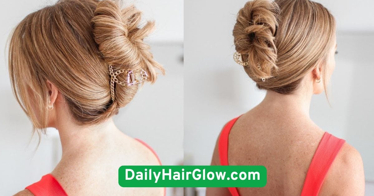  The Claw Clip Updo